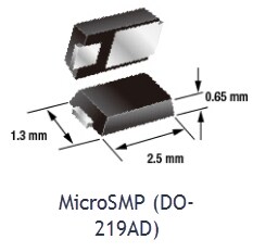 Mechanical Drawing - Vishay Semiconductors eSMP® Package Evolution